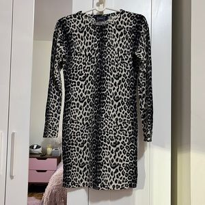 Mini sweather dress